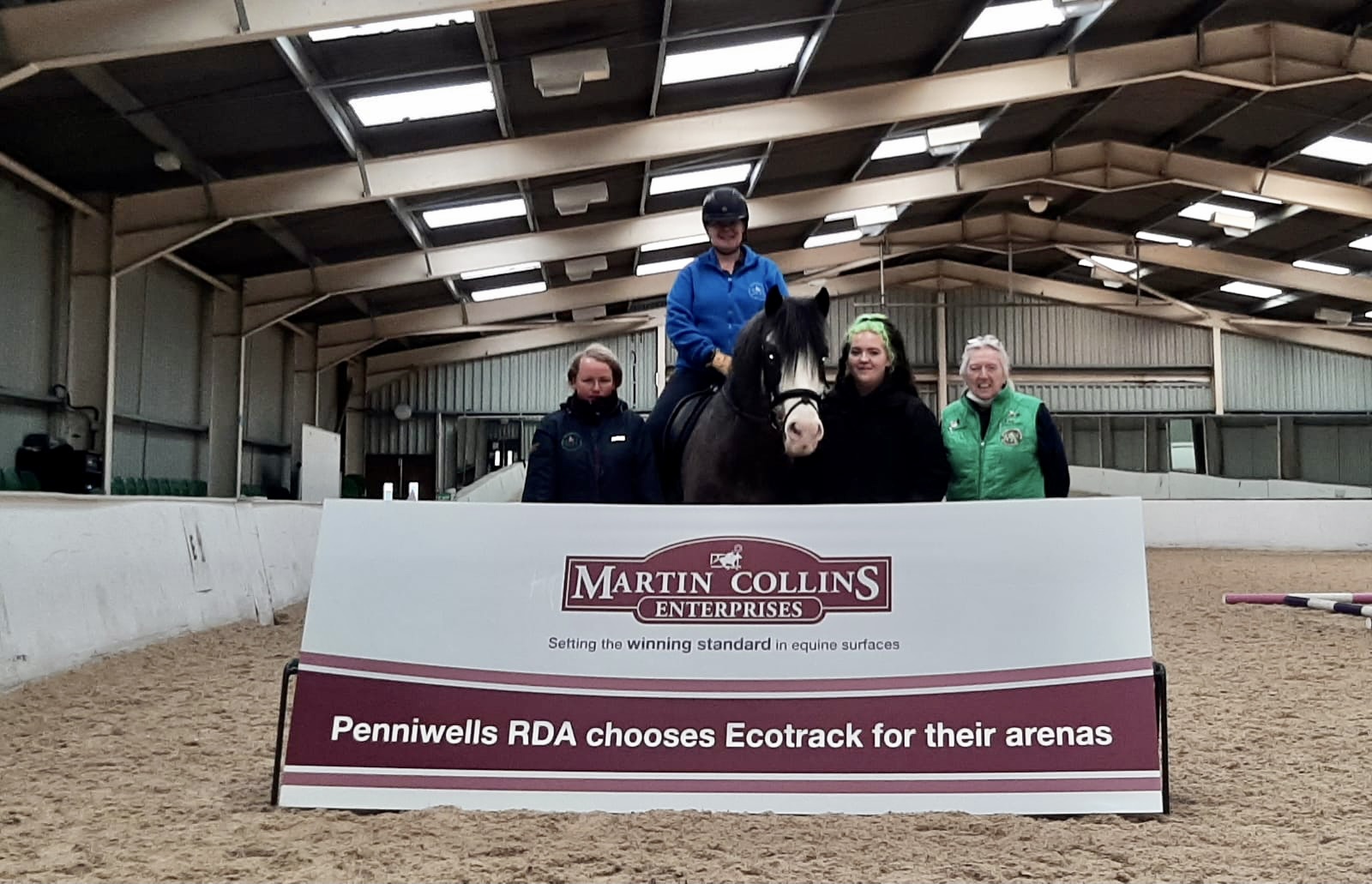 Martin Collins offer support to Penniwells RDA